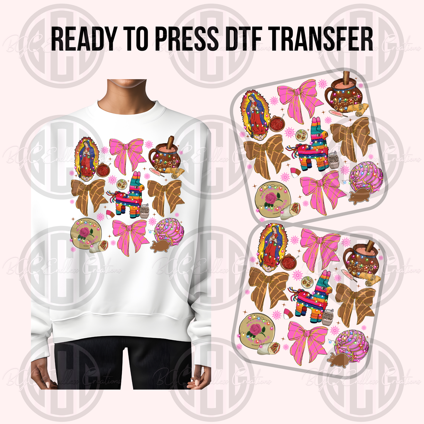 COQUETTE NAVIDAD DTF TRANSFER