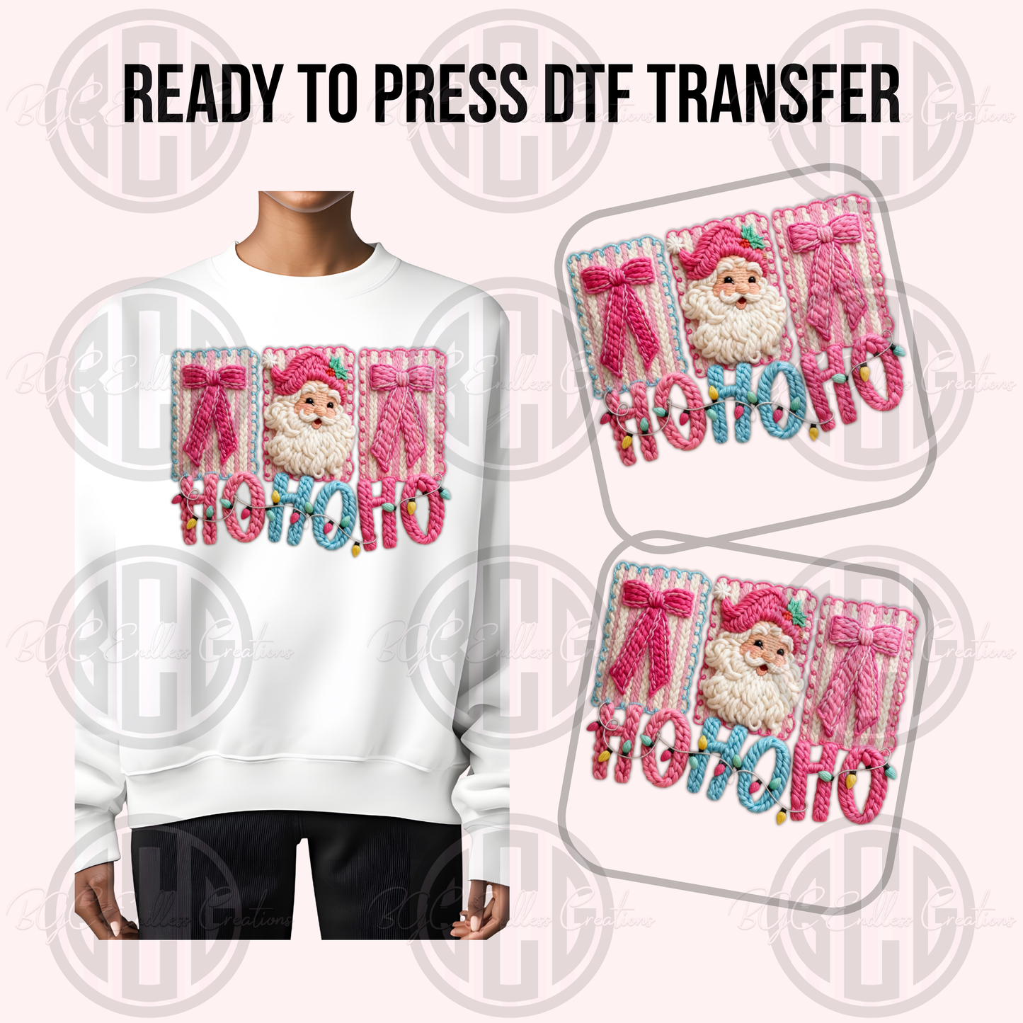 HO HO HO DTF TRANSFER