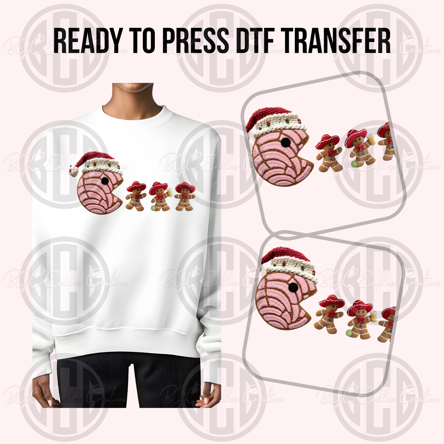 CONCHA GINGER DTF TRANSFER