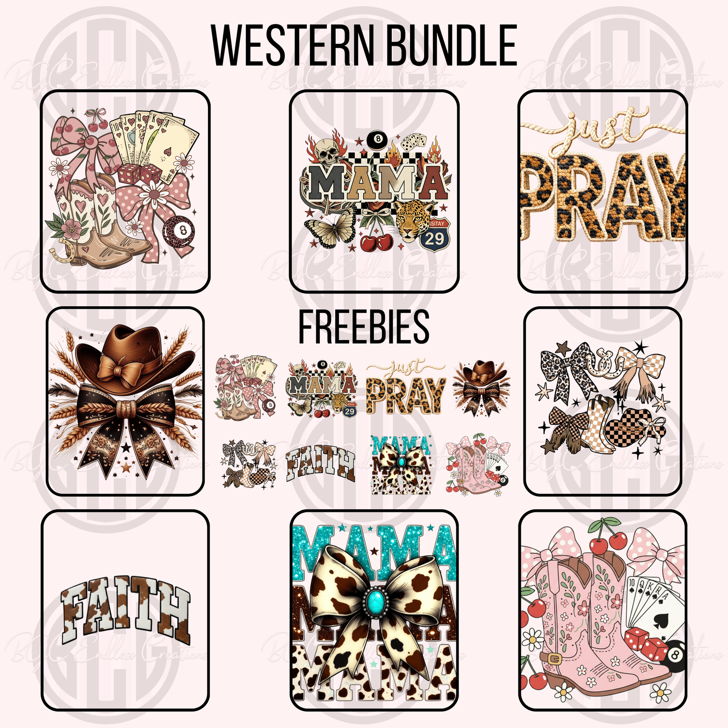 WESTERN DTF BUNDLE
