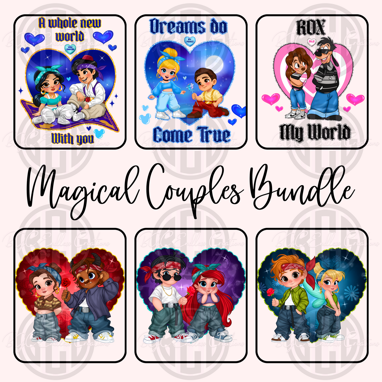 *** MAGICAL COUPLES DTF BUNDLE