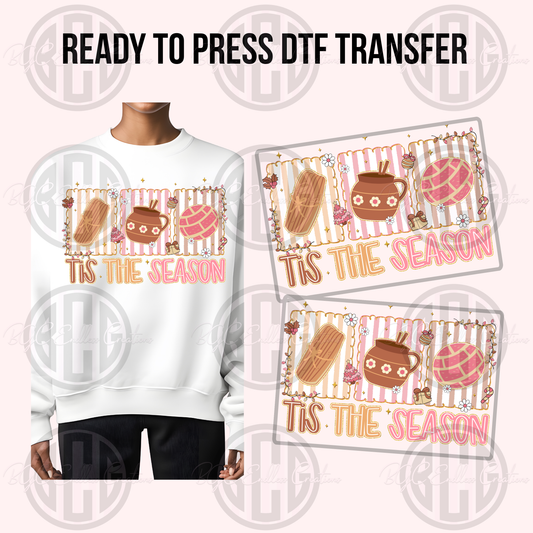 TAMAL CHAMPURRADO CONCHA SEASON DTF TRANSFER