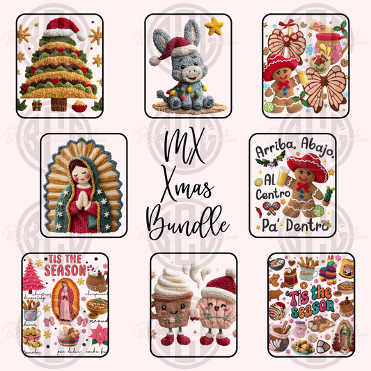 MX XMAS DTF BUNDLE