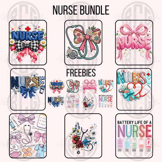 NURSE DTF BUNDLE