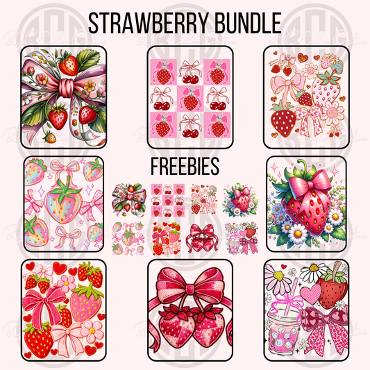 STRAWBERRY DTF BUNDLE